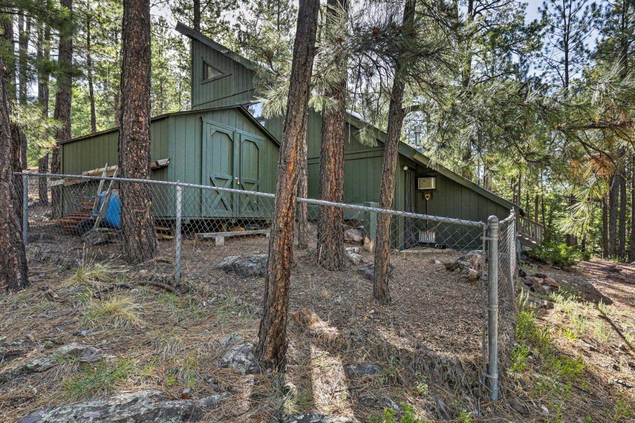 Woodsy Flagstaff Hideaway With Deck And Sunroom! Mountainaire Exteriér fotografie